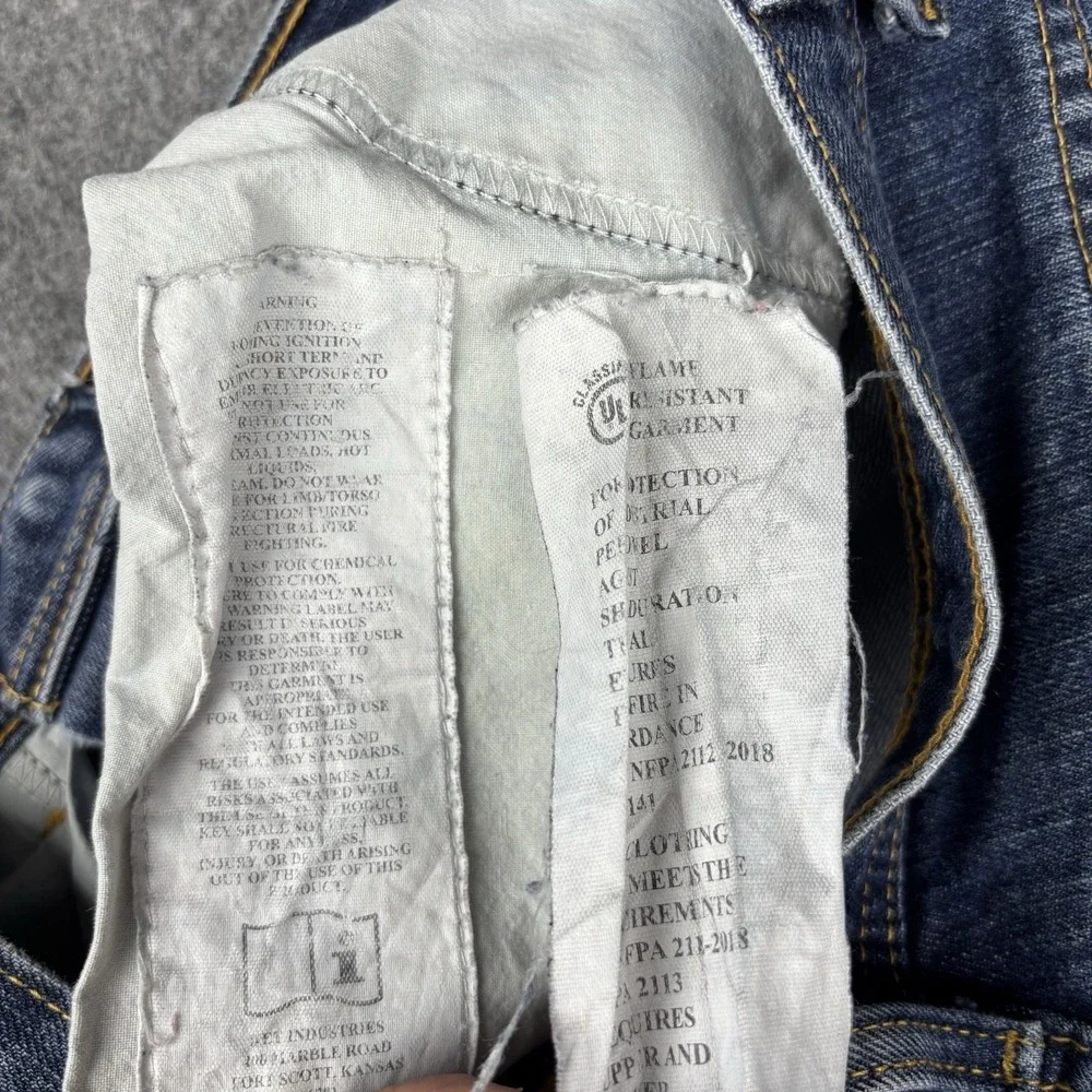 Flame Resistant Jeans Mens‎ 31x30 Straight Leg FR Workwear Oilfield Denim HRC 2